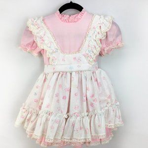 Vintage, 1970s, Sweet N Sassy Dress & Pinafore